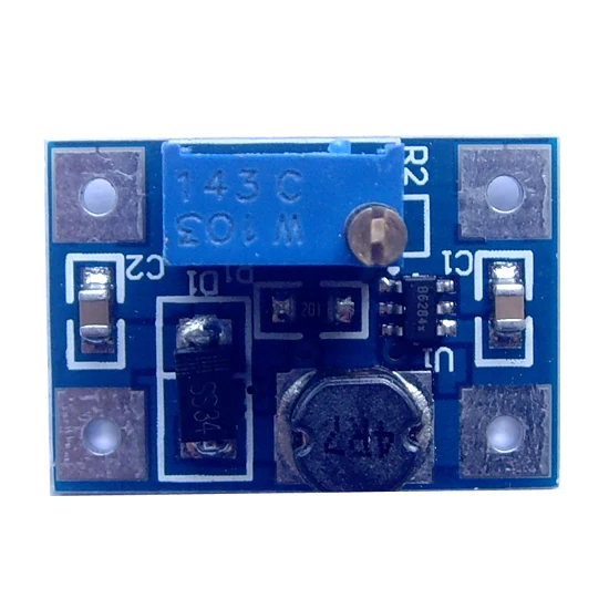 Large current 2A DCDC SX1308 adjustable pressure module | Электронные компоненты и принадлежности