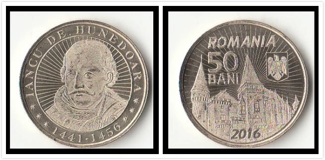

Romania 50 Bani Coin EU 100% real and Original European Coins for Personal Collection UNC New