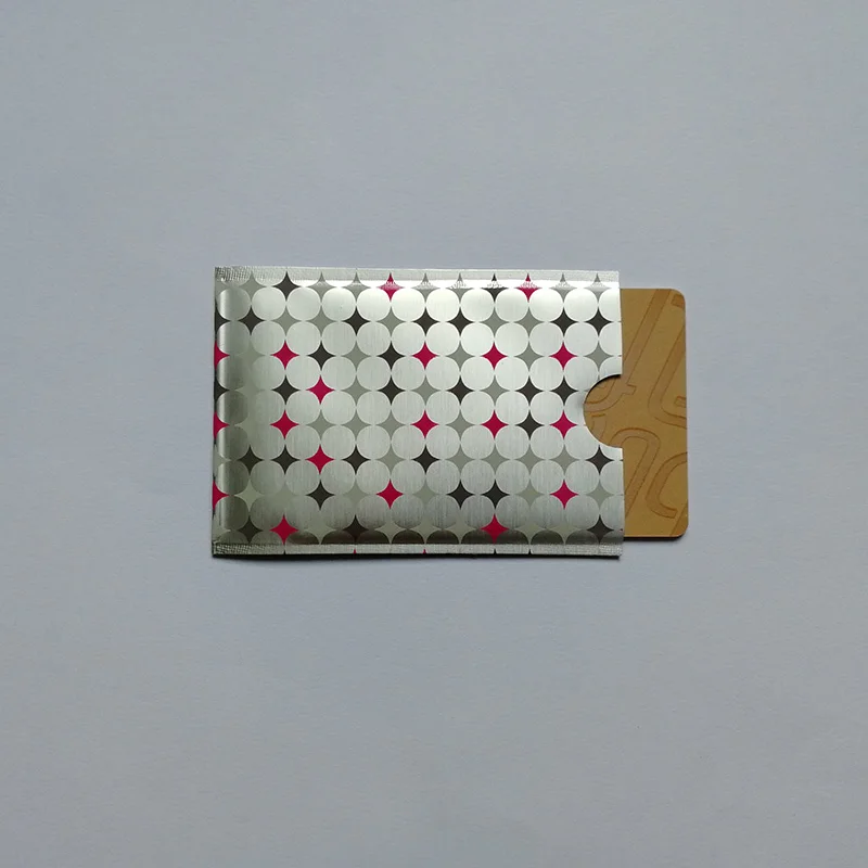 Metal Credit Card Holder Anti Rfid Wallet Blocking Reader Lock Bank Card Holder ID Bank Card Case Protection Aluminium 6.29 (4)
