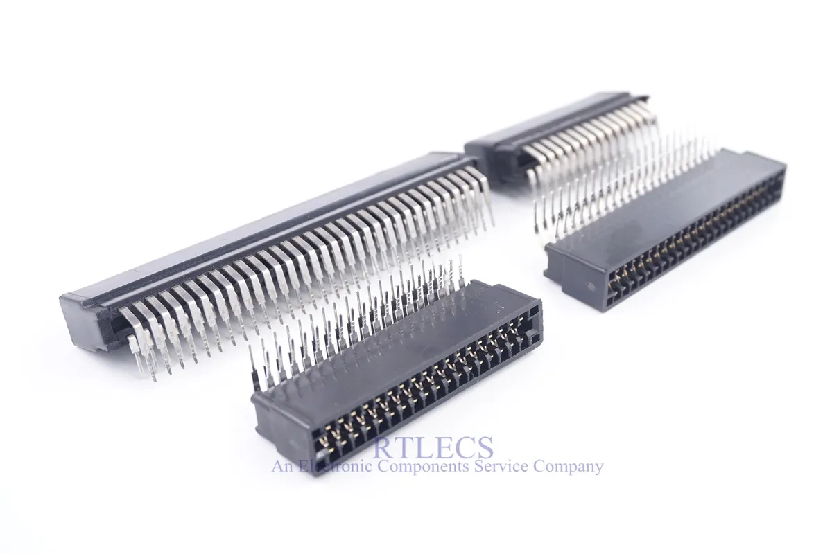 5 шт. разъем для кромки 2 54 мм Шаг 8 10 12 14 16 20 22 24 26 30 36 44 50 60 62 64 72 Pin PCB Gold Finger Socket под