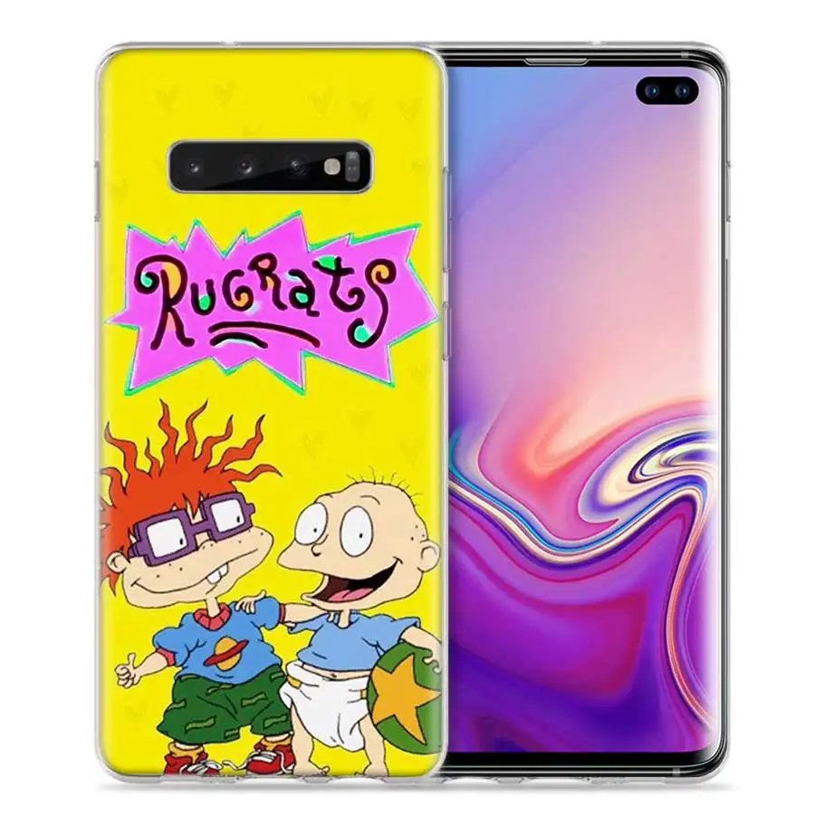 Rugrats удивительные чехол для samsung Galaxy S10 5G S10e S8 S9 S7 Note 8 9 J4 J6+ плюс J5 J8 силиконовый чехол для мобильного телефона чехол Fundas Capa - Цвет: 05