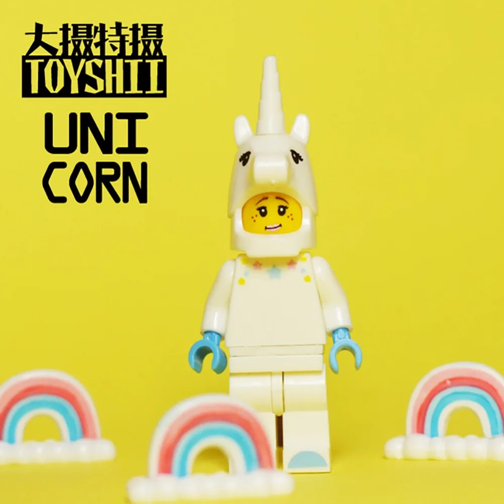 2018 NEW Superhero Unicorn Iron Man Spider-Man Thor Hulk Building blocks toys Child