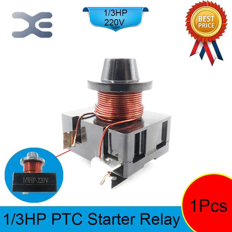 

L1/3 HP Compressor For Refrigerator 220V 250W Accessories Refrigerator Overload Protector Refrigerator