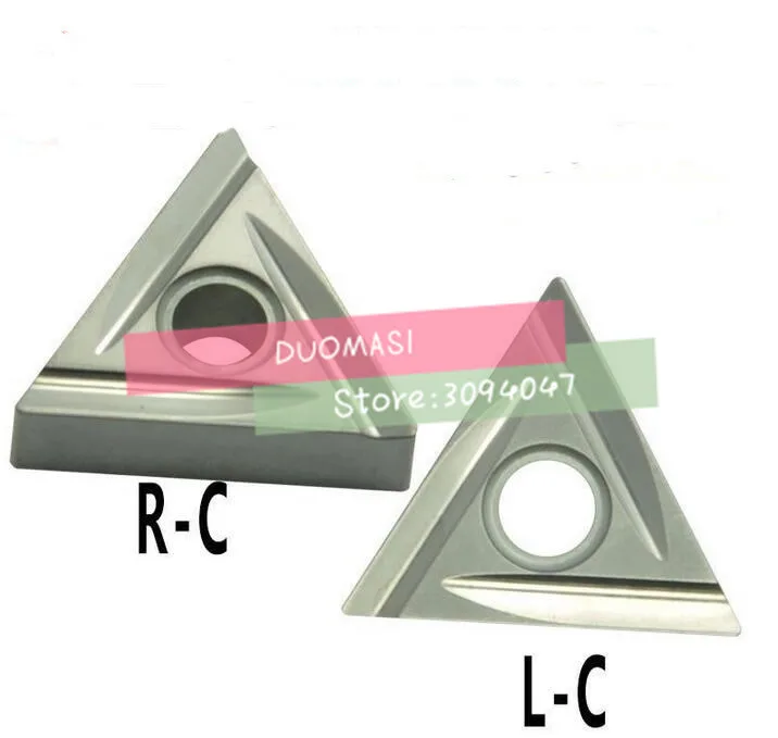 

Ceramic blade metal 10PCS TNMG160404 R-C/TNMG160404 L-C ceramic inserts, processing and high degree of finish, insert MTJNR