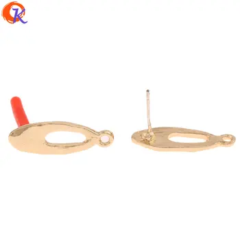 

Cordial Design 100Pcs 7*22MM Jewelry Accessories/Earrings Stud/Soft Pin/Oval Shape/DIY Making/Hand Made/Earring Findings