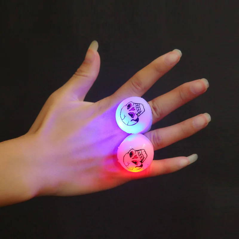 36 шт. светодиодный игрушки кольцо палец детская вечеринка свет пальчиковая игрушка праздник карнавал Kito светодиодные индикаторы вспышка-кольцо игрушка на Хэллоуин