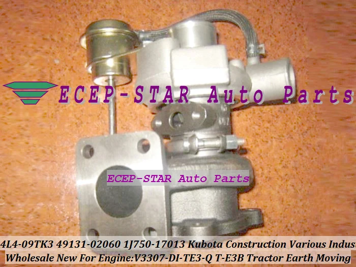 TD04L4 TD04L4-09TK3-5.0 49131-02060 1J750-17013 1J75017013 turbo For Kubota Construction Various Industrial Tractor Earth Moving V3307-DI-TE3-Q (1)