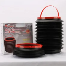 Ведро выдвижной Автомобильная корзина для мусора аксессуары для кемпинга на открытом воздухе Рыбалка ведро Портативный для Audi A4 B5 B6 B8 A6 C5 C6 A3 A5 Q3 Q5