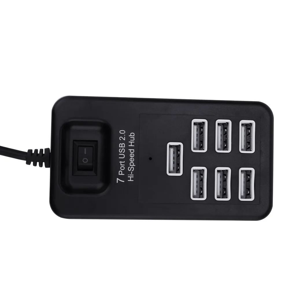 Sup порт 1 ТБ HDD 7 портов USB 2 0 высокоскоростной концентратор 480 Мбит/с выключателем
