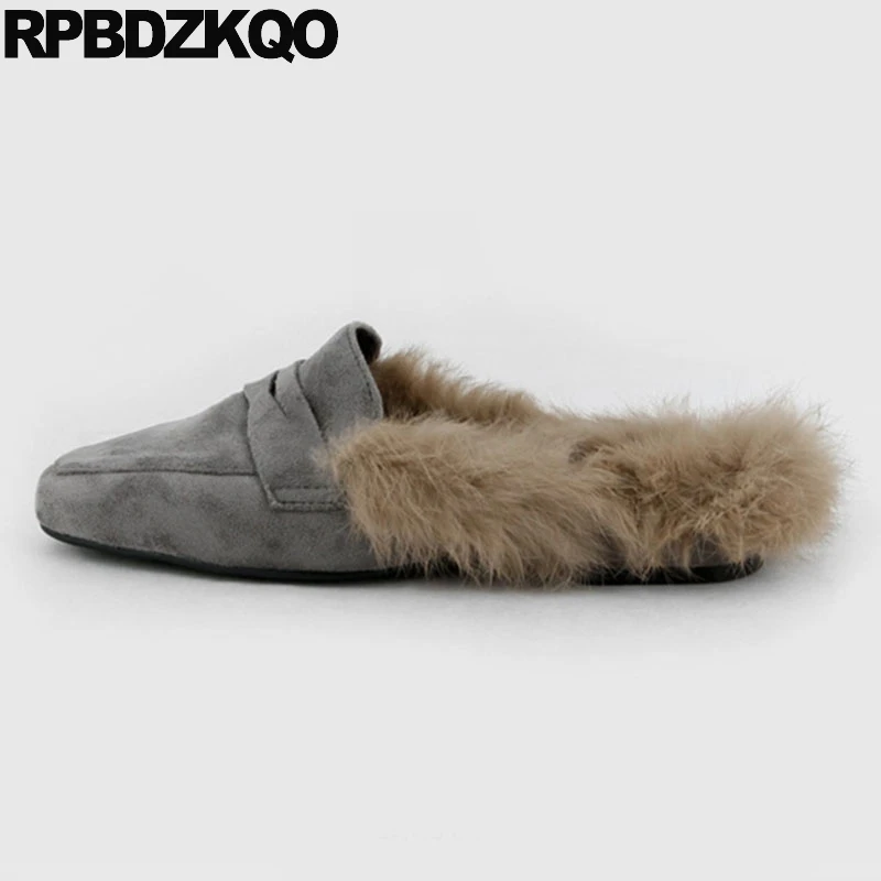 slip on mule slippers