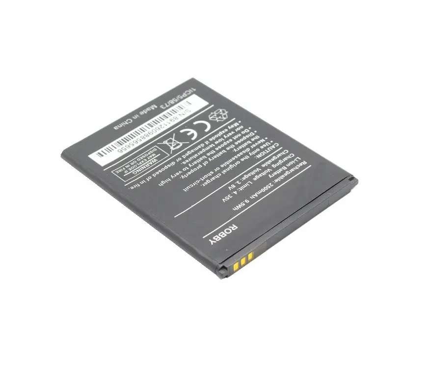 Ciszean 2x Новая 3 8 В 2500 мАч сменная батарея Robby для аккумуляторов Wiko ROBBY Batterie Bateria|battery