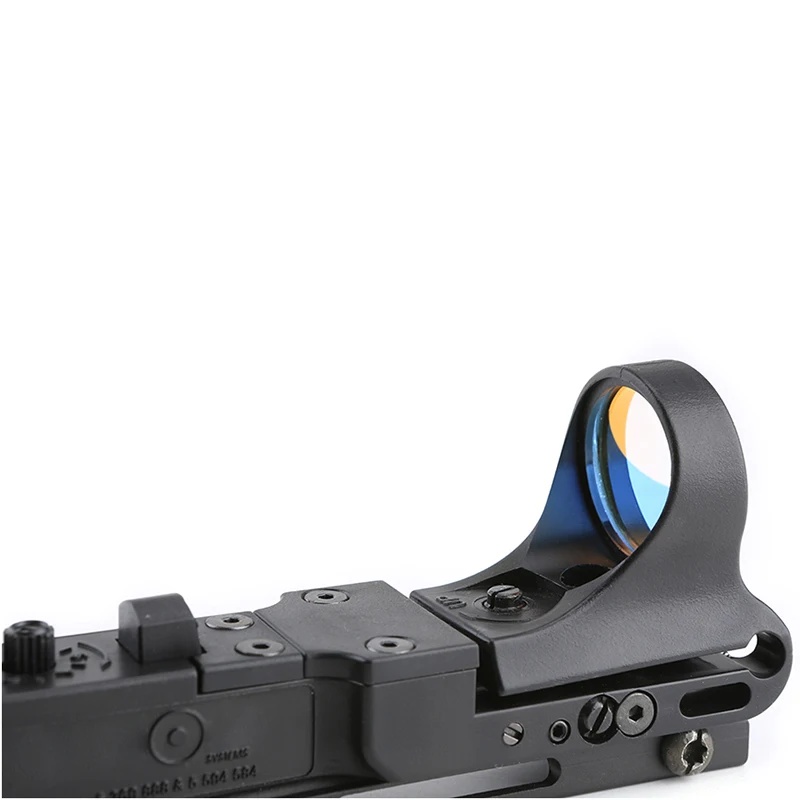 Тактический прицел с красной точкой EX 182 SeeMore Railway Reflex Sight C-MORE с красной и зеленой подсветкой для страйкбола