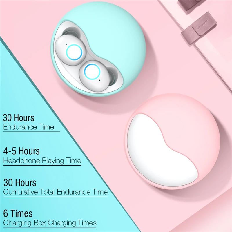 K10 TWS 5.0 Mini Wireless Earbuds Bluetooth Earphones Stereo Headsets Sport Headphones For iPhone Android phone 3