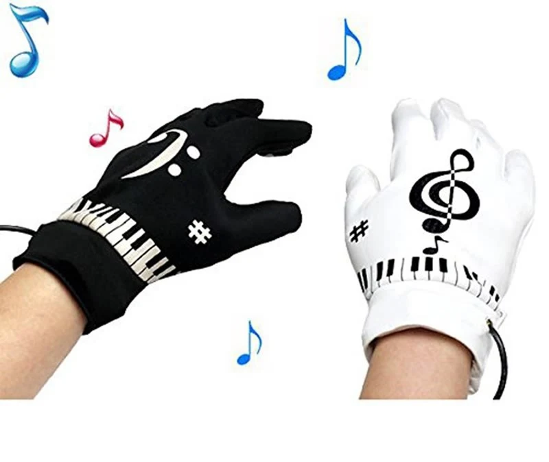 Playable Interactive Exercise Electronic With Musical Fingertips+20 Rhythms+8 Tones Music Piano