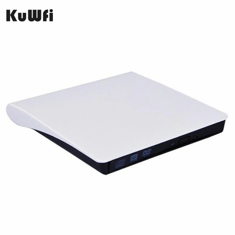 KuWFi USB 3,0 DVD горелка Blu-Ray плеер DVD/BD-ROM CD/DVD RW Писатель воспроизведение 3D кино Внешний DVD привод для Windows Mac OS/7/8/10