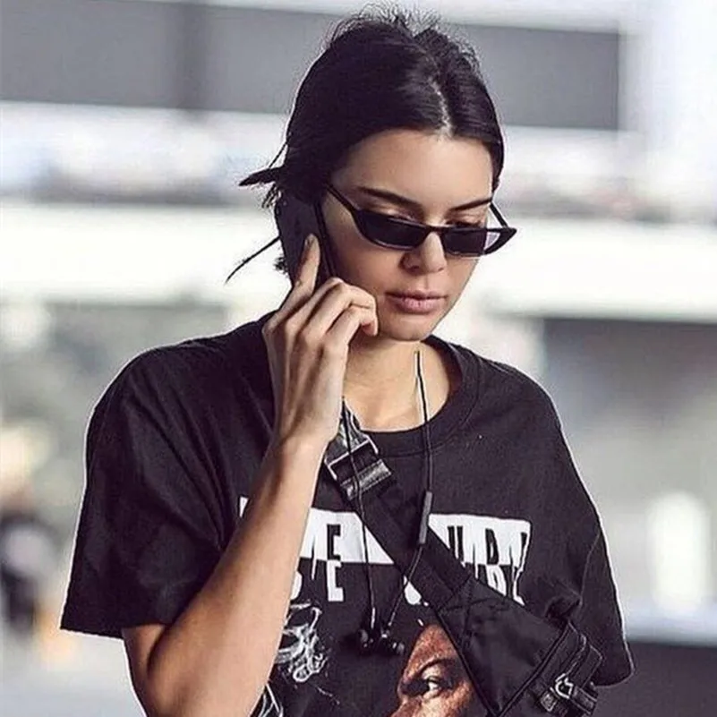 MISM, женские солнцезащитные очки Kendall Jenner в ретро стиле, винтажные уличные модные очки, UV400, Lunette De Soleil Femme, маленькие очки