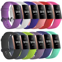 Ремешок для TPU браслет для Fitbit Charge 3 Band Браслет для ремня для Fitbit Charge 3 Smartwatch аксессуары