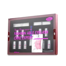 Ресницы Перманентный лосьон полный набор супер волнистые ресницы завивки клееная основа комплект помахать жидкостью Полупостоянный Макияж инструмент