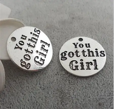 Круглая подвеска в виде диска для изготовления ювелирных изделий диаметр 25 мм с