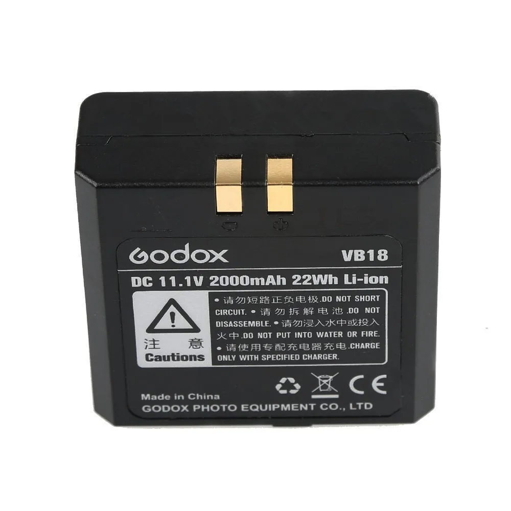 Godox VB18(улучшенная Батарея) литий-ионные Батарея вспышка-стробоскоп для Godox V850 V860C V860N Neewer V850 V860 V860II софтбокса Speedlite Flash grepow(650 раз