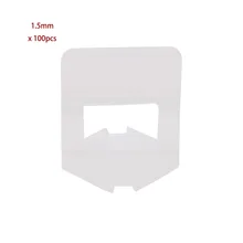 100 шт./компл. 1,5 мм Клипса системы выравнивания и Укладки Плитки основы система выравнивания плитки пола