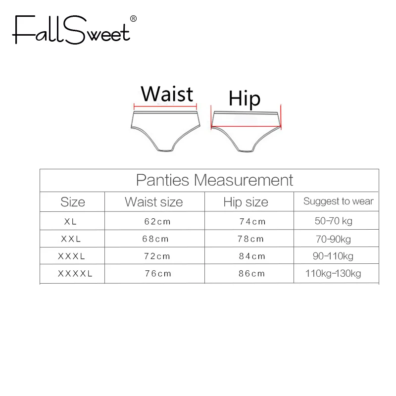 FallSweet Women Full Lace Panties Solid Sexy Briefs Female Plus Size Underwear Mid Rise 4XL FallSweet Women Full Lace Panties Solid Sexy Briefs Female Plus Size Underwear Mid Rise 4XL