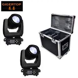 FLightcase 2in1 Pack 150 Вт светодио дный LED Moving Head Свет Сканер луч эффект 8 грань объектив 11 цвет + открытый/17 гобо Открытый полный дисплей