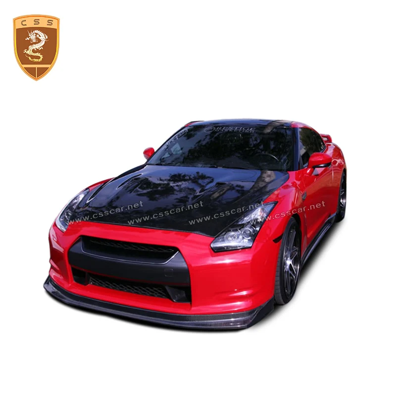 

Carbon Fiber Bonnet Hood Cover Car Body Kit Oem Style For R35 GT-r Car Modification Car Styling Accessories
