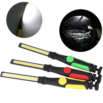 

1200mAh USB Rechargeable COB LED Slim Work Light Lamp Multifuncion Flashlight TSH Shop