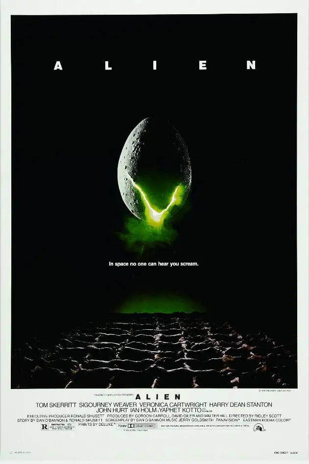 Free shipping 24x35 inch Alien Movie Poster HD HOME WALL Decor Custom ART Silk PRINTING -2734 | Дом и сад