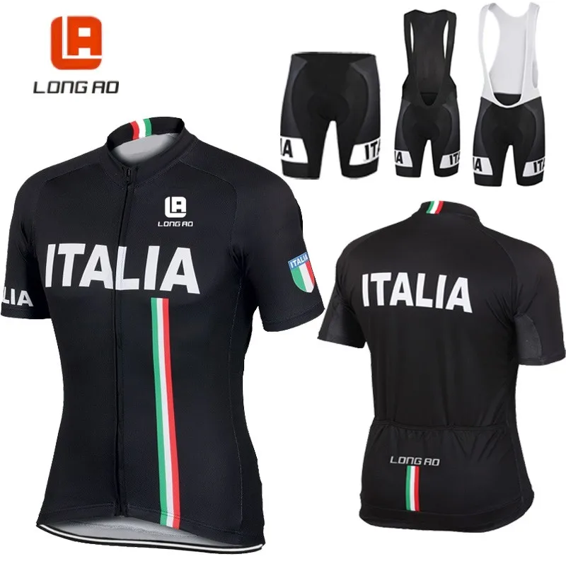 Italian flag Man&women Summer Short Sleeve Breathable Cycling Jerseys