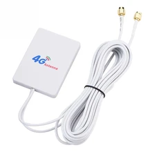 TS-9 усилитель сигнала 28DBI 4G 3g внешний двойной SMA белый Мобильный маршрутизатор широкополосный кабель вертикальный wifi Разъем LTE антенна