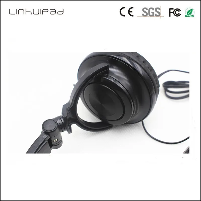 Linhuipad JX 48 Audiophile Over The Ear Headphones Hi Fi Over Ear Noise Isolating Audiophile Closed Monitor Stereo Headphone