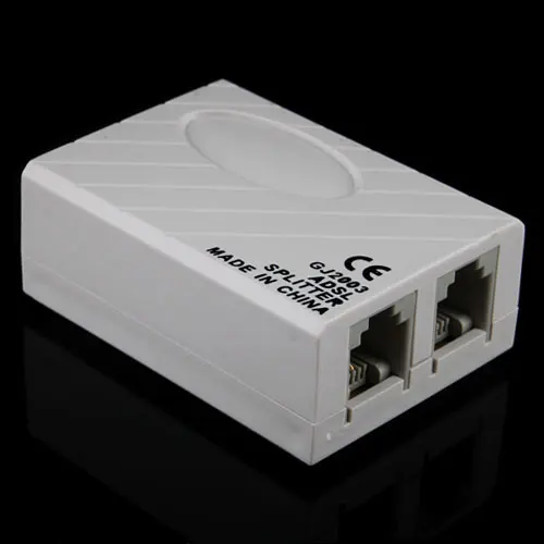 الهاتف RJ11 خط ADSL مودم النطاق العريض خط الهاتف تصفية الفاصل #257