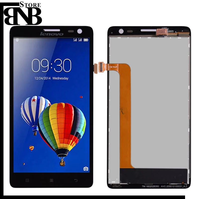 5 дюймовый ЖК-дисплей для Lenovo S856 S810t S860e и кодирующий преобразователь сенсорного