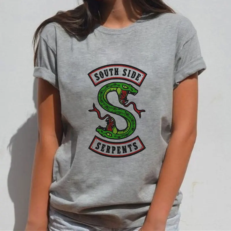 

Kawaii Harajuku Snake Print Women Aesthetic Vintage Streetwear Women Clothes 2019 Summer Korean Clothes Ulzzang T Shirt