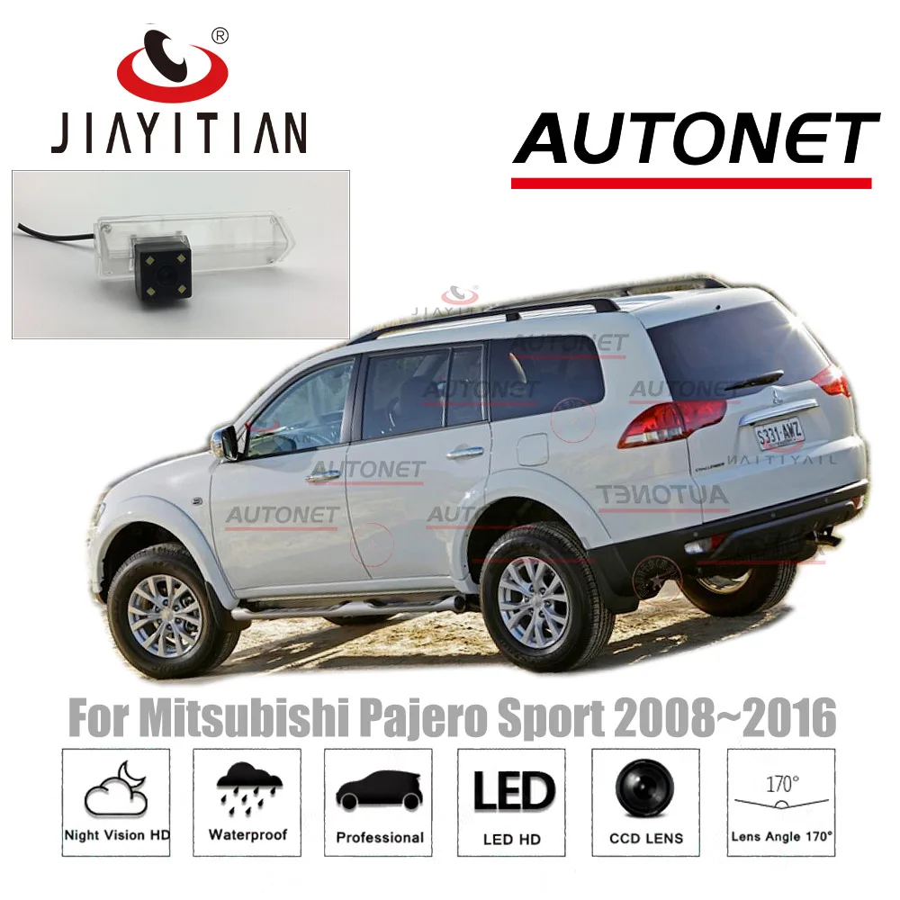 

JiaYiTian Rear Camera For Mitsubishi Pajero Sport 2008~2016 2010 2013 2015 HD Night Vision license plate Camera backup camera