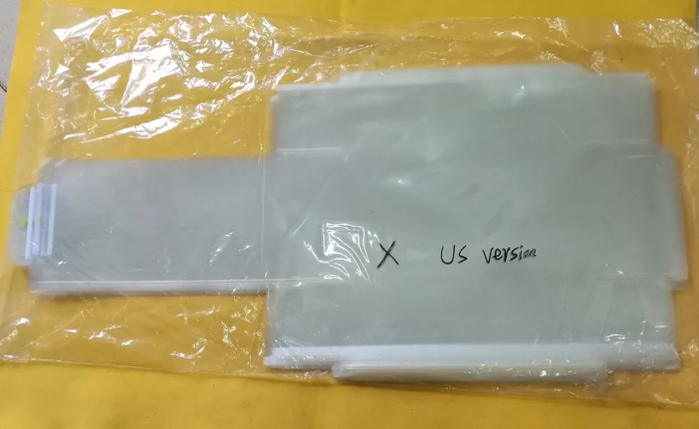 100pcs For iPhone X 7G 7+ 7p 7plus 8 8+ 8p plus Wrap Seal box bag Protective Film Factory retail packagen US/UK version | Мобильные