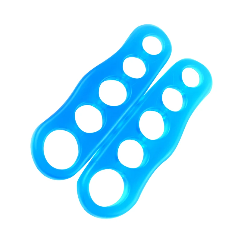 1 пара Силикагель/мягкий пластиковый сепаратор для пальцев ноги Инструмент Дизайн ногтей педикюр маникюрные аксессуары случайный цвет