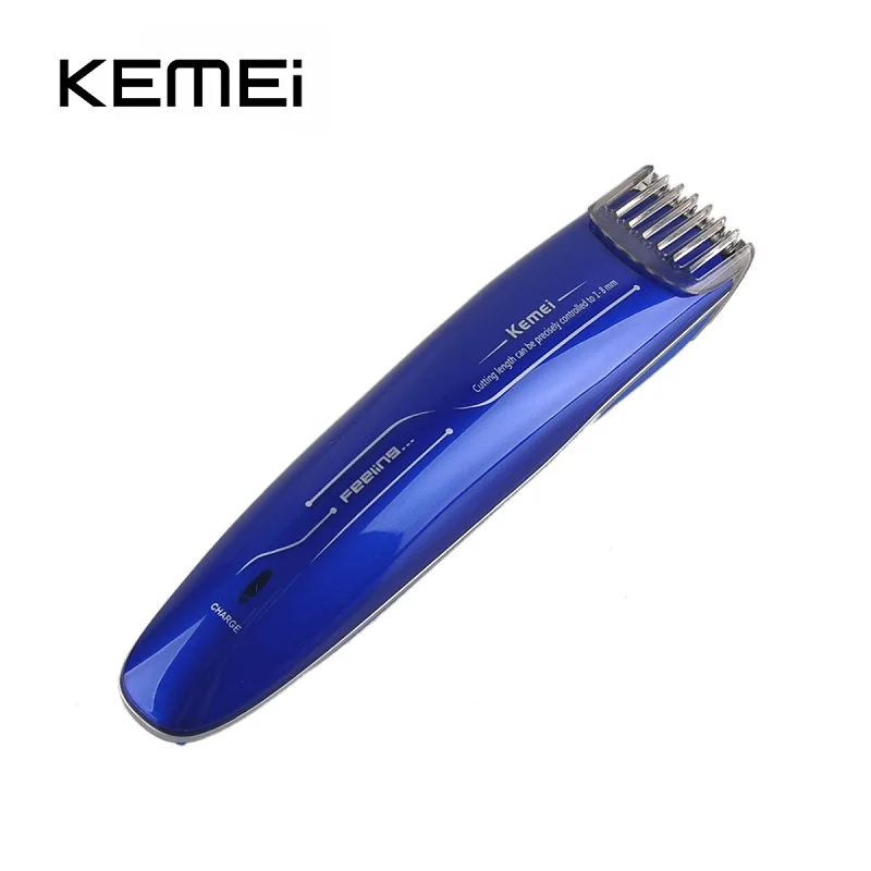 KM-2013 триммер для стрижки бороды maquina de cortar o cabelo волосы Kemei триммер для стрижки волос Инструменты для укладки волос станок для бритья - Цвет: Синий