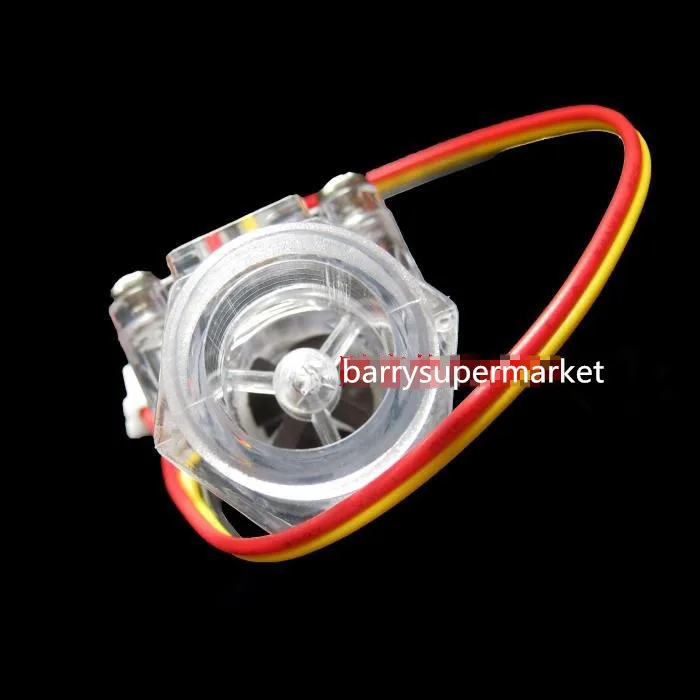 Water Flow Meter Flowmeter Hall Flow Sensor indicator counter caudalimetro Transparent G12 0.5-25Lmin 1.2MPa F=6Q Flow sensor 4
