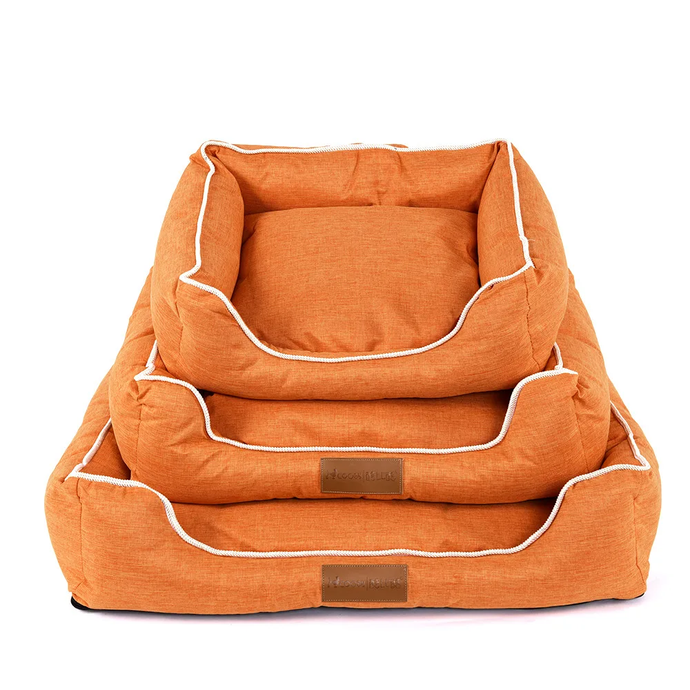 Pet Bed For Dogs Cats Soft Cotton Bench For Puppy House For Small Medium Dogs Pet Lounger Mats For Dogs Beds Pet Products (6)