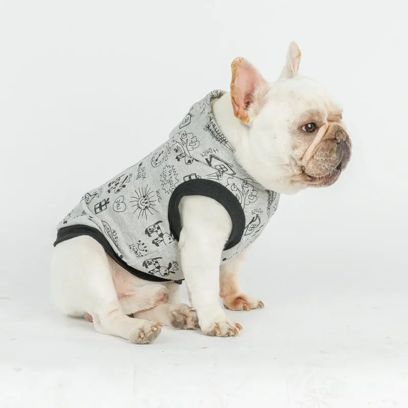 

Spring Summer Dog Clothes Autumn Pet Clothing Poodle Bichon Pug French Bulldog Dog Hoodie Coat Sweatshirt Costume Dropshipping