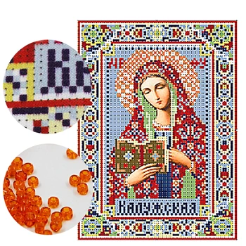 

Needlework,DIY DMC Cross stitch,Sets For Embroidery bead painting pattern religion cross-stitching home decration holy mother 27
