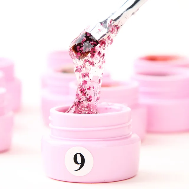 8ml Flower Fairy Gel Floral Soak Off UV Gel Manicure Nail Art Gel Decor