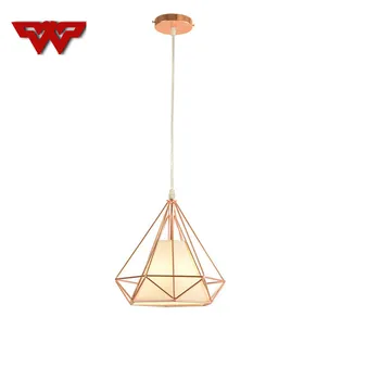 

Modern Simple Restaurant Industry Style Diamond Creative Individuality Bar Rose Gold Lamp Tieyi Chandelier
