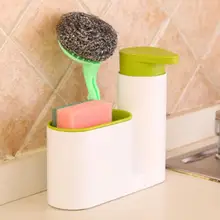 350 мл ABS Компактный насос для жидкого мыла диспенсер для кухонного моющего средства контейнер для бутылочка для шампуня в ванную душ