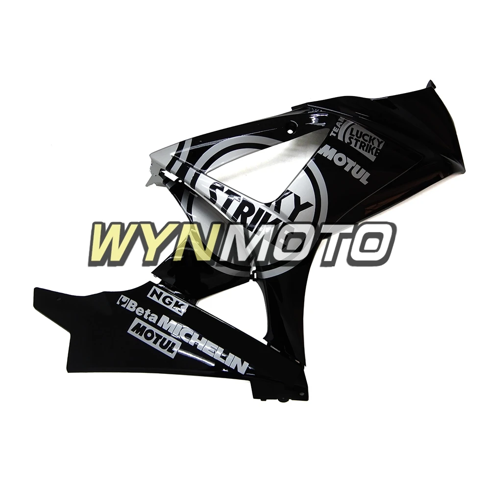 Полный серебристый, черный обтекатели комплект для GSXR1000 2007-2008 07 08 K7 АБС-пластик кузовные Обтекатели обтекатели комплект рамы крышки панели