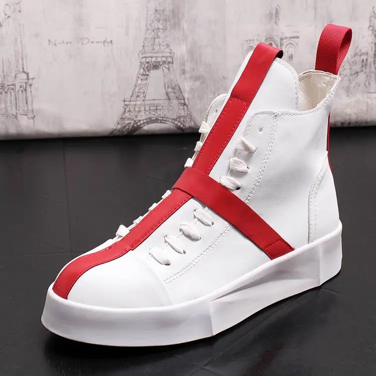 38 Altos Celebridades Lazer Homens Errfc Grosso Para Web Curtas vermelho Casuais Outono Sapatos 43 Botas Hop Jovens Azul Fundo Platfrom De xaxTOCw