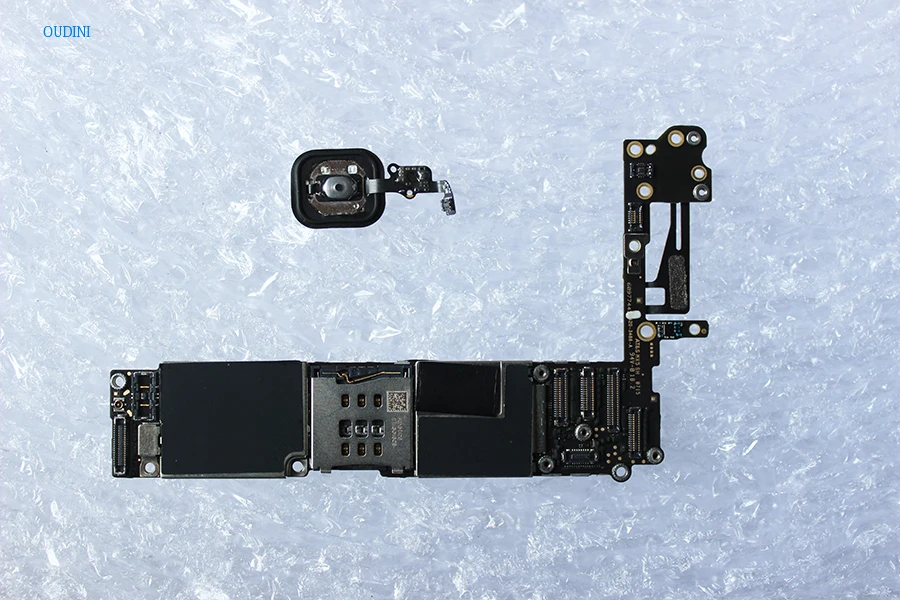 Oudini разблокированная материнская плата для iphone 6 128 Гб со сканером отпечатков